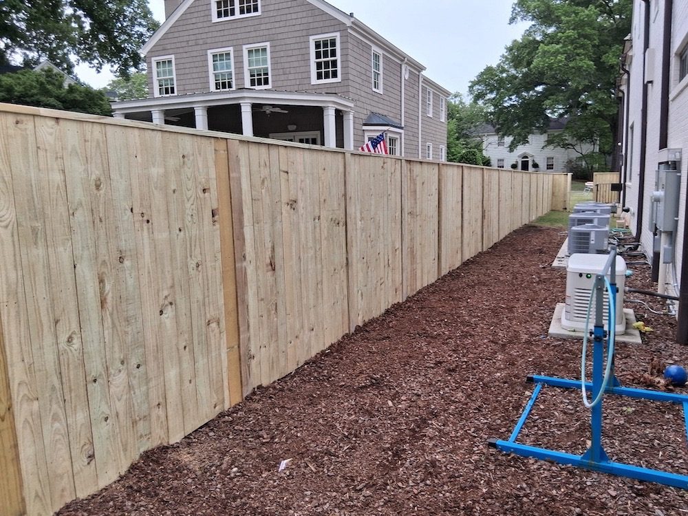 Commercial property fencing in Central Alabama